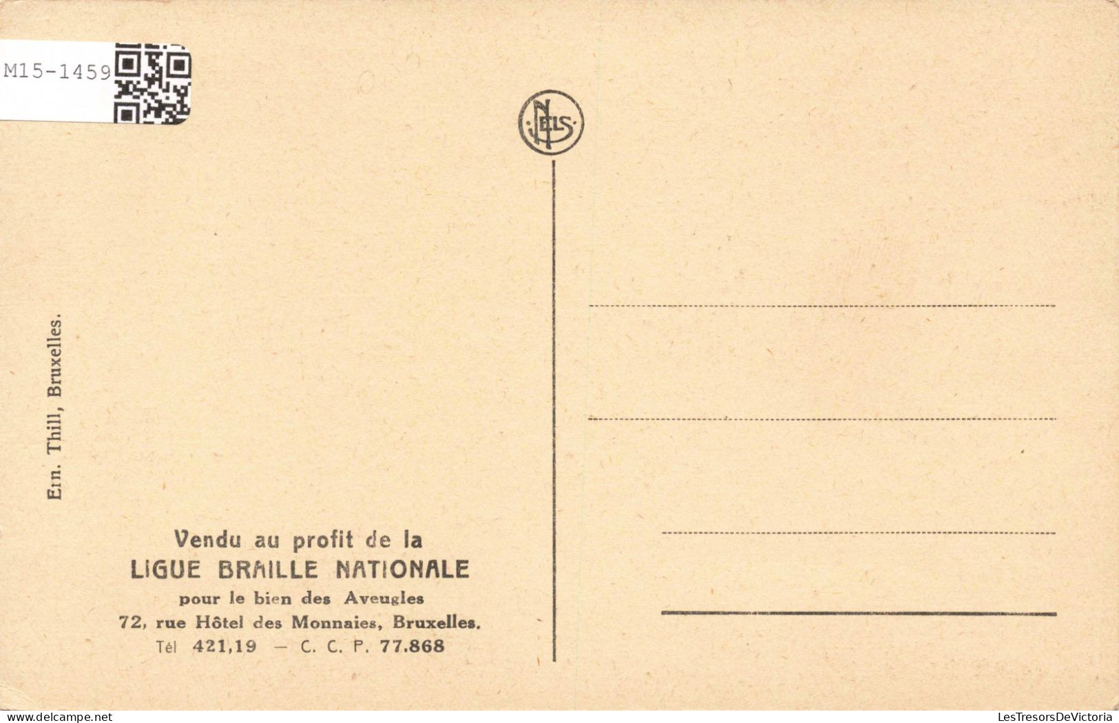 ILLUSTRATEUR NON SIGNE - Profil De Vieillard - Eau Forte - Carte Postale Ancienne - Ohne Zuordnung