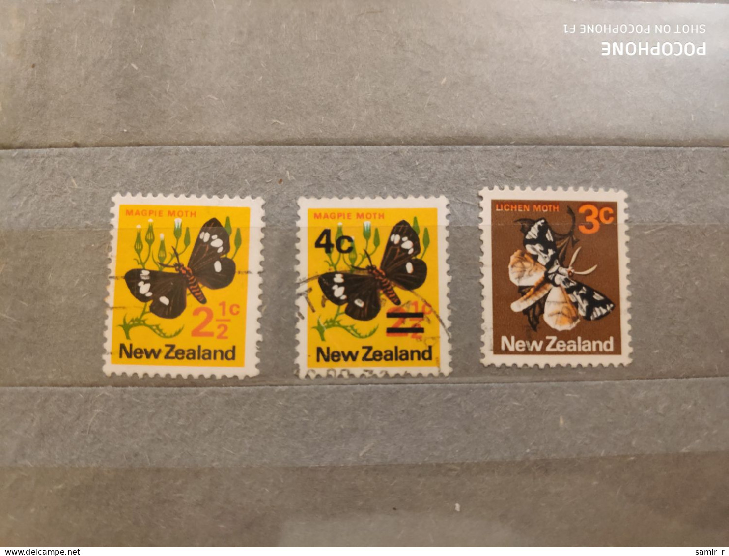 1970	New Zealand	Butterfly	(F46) - Gebruikt