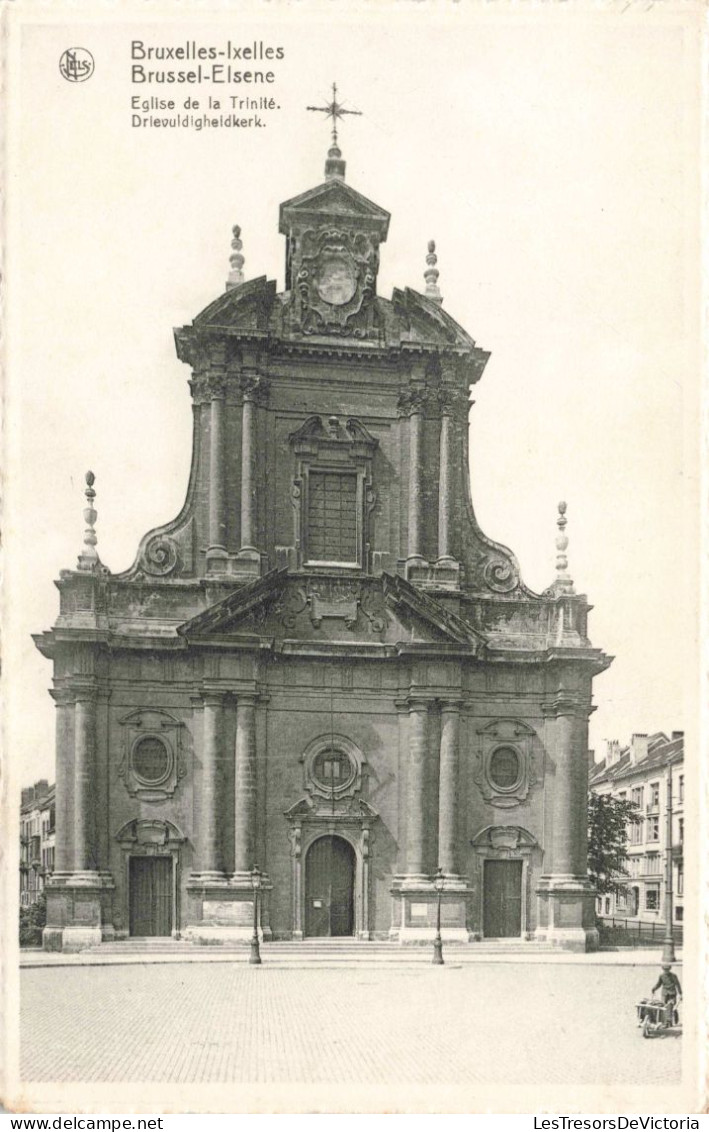 BELGIQUE - Bruxelles - Ixelles - Eglise De La Trinité - Carte Postale Ancienne - Monumenti, Edifici