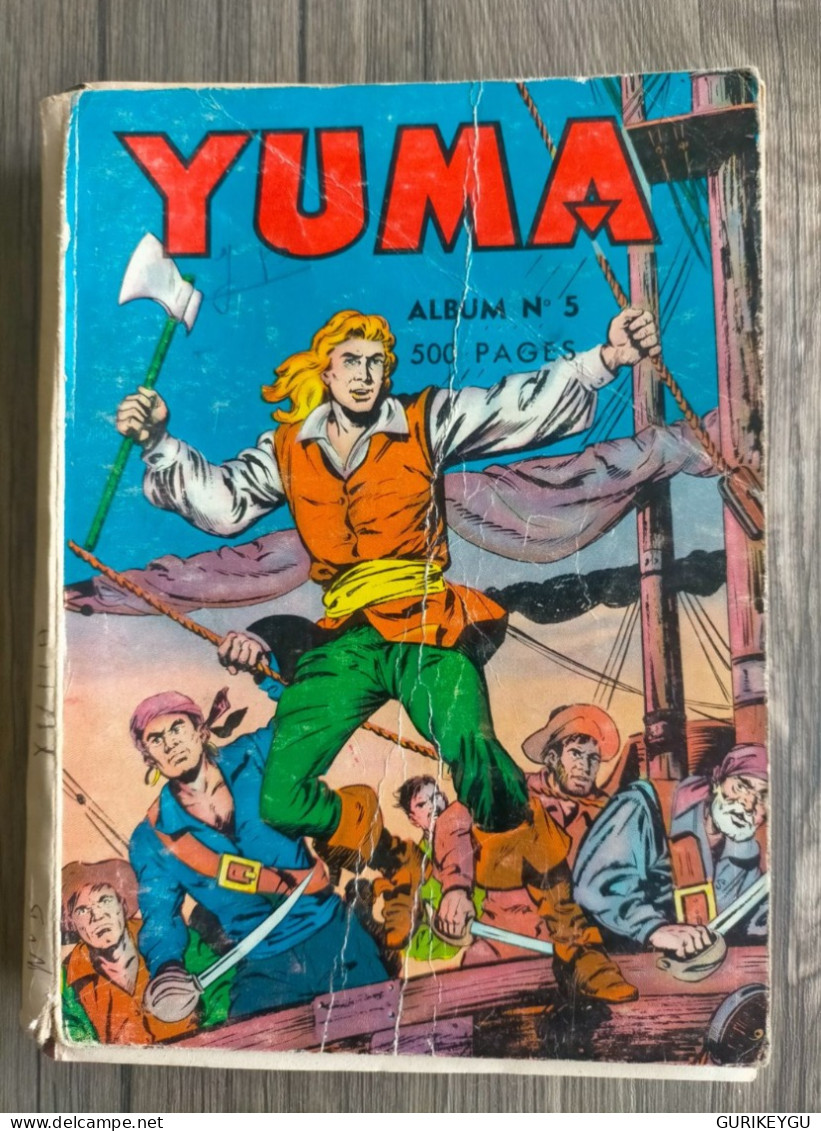 Bd Très Très Rare  ALBUM Reliure YUMA  N° 5 Avec N° 17.18.19 Et 20  Le Petit Ranger LUG 1964 - Lug & Semic