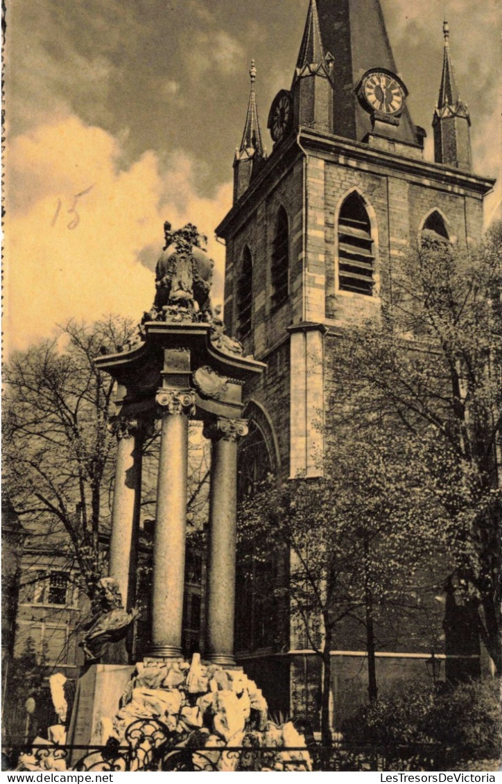 BELGIQUE - Liège -  Le Monument Del Cour Et La Tour De La Cathédrale - Carte Postale  Ancienne - Lüttich