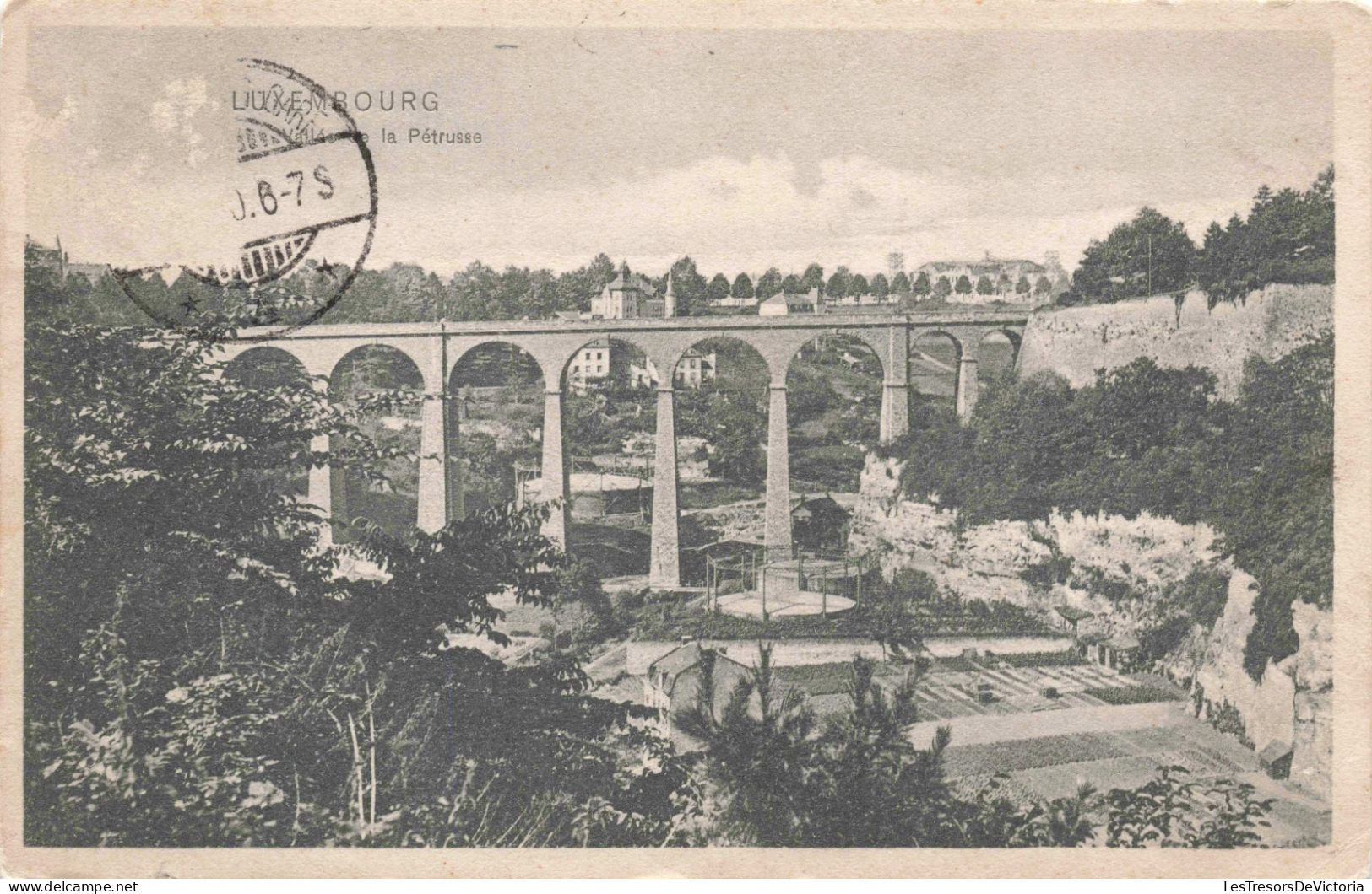 LUXEMBOURG - Petrusse - La Vallée De La Petrusse  - Carte Postale Ancienne - Other & Unclassified