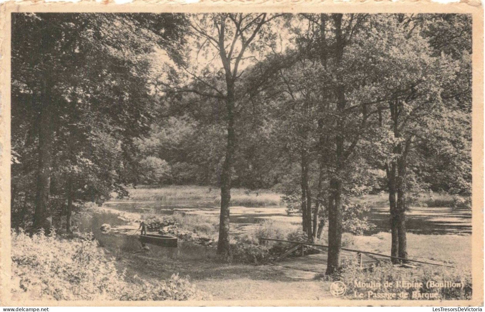 BELGIQUE - Bouillon - Moulin De L'épine - Le Passage De Barque - Carte Postale Ancienne - Bouillon