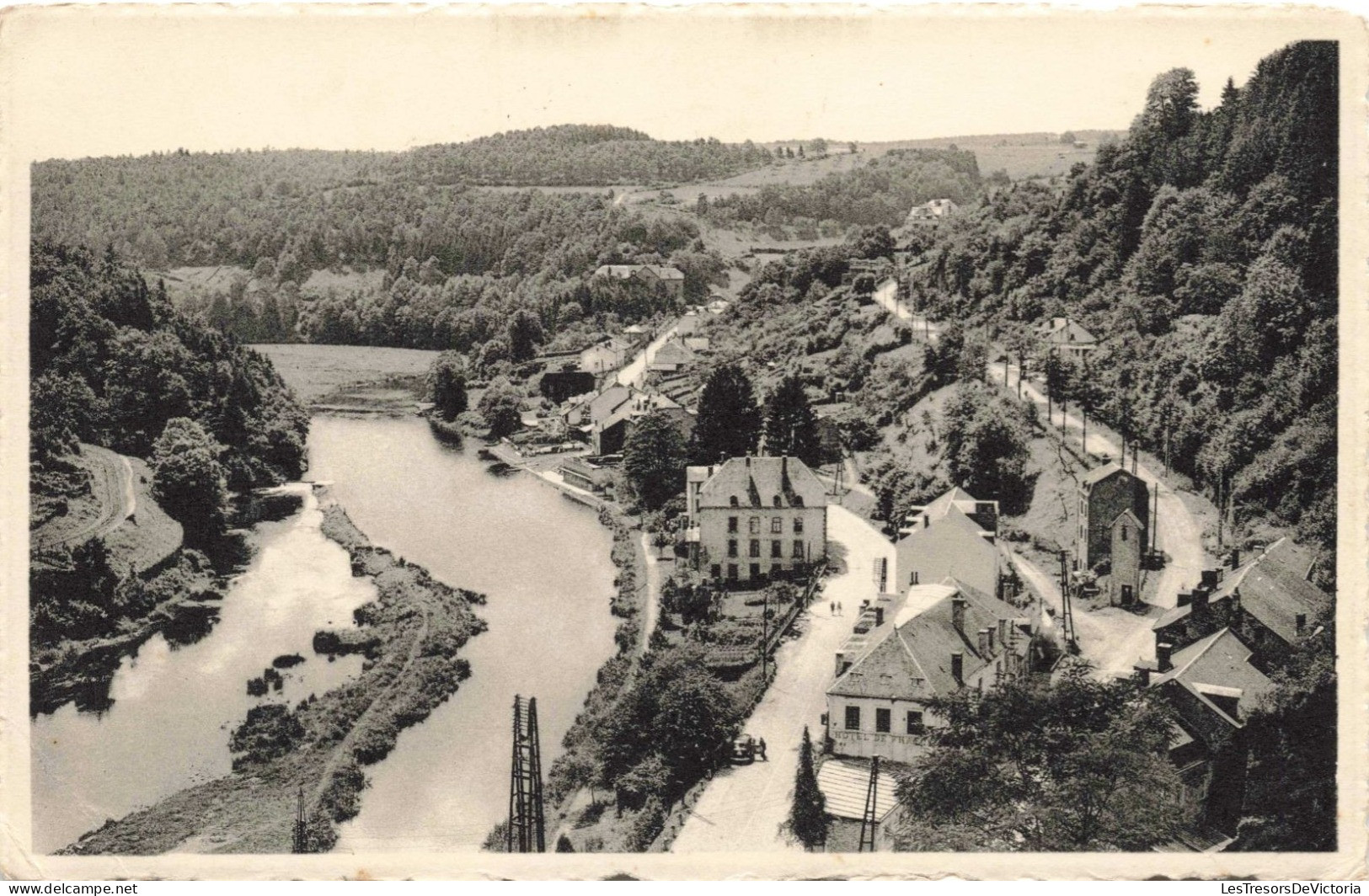 BELGIQUE - Bouillon - La Semois Et Routes De France - Carte Postale Ancienne - Bouillon