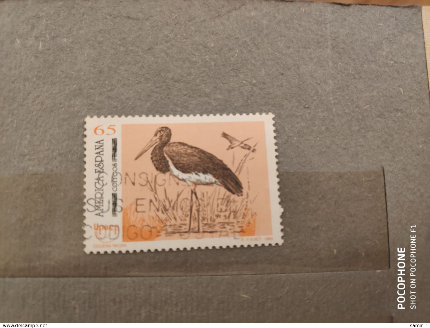 1993	Spain	Birds  (F46) - Used Stamps