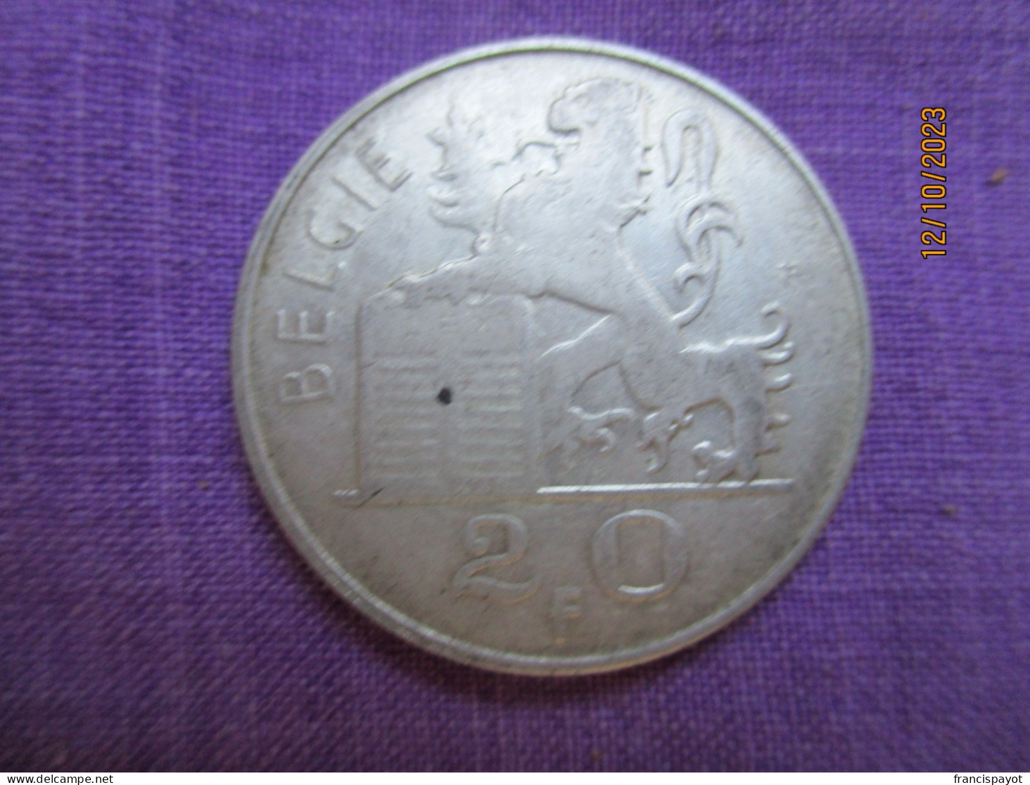 Belgium: 20 Francs 1949 - 20 Franc