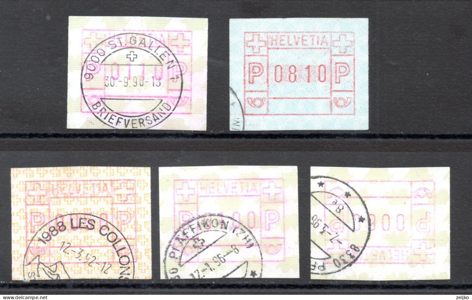 Switzerland, Frama Label, Used - Automatic Stamps