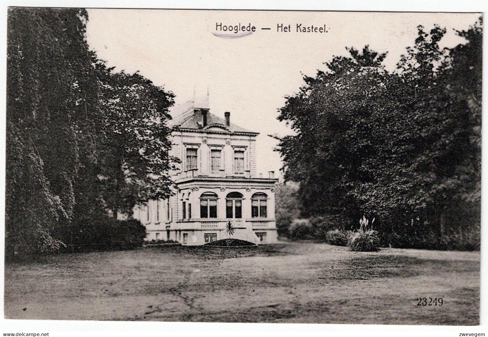 HOOGLEDE. - Het Kasteel. - Hooglede