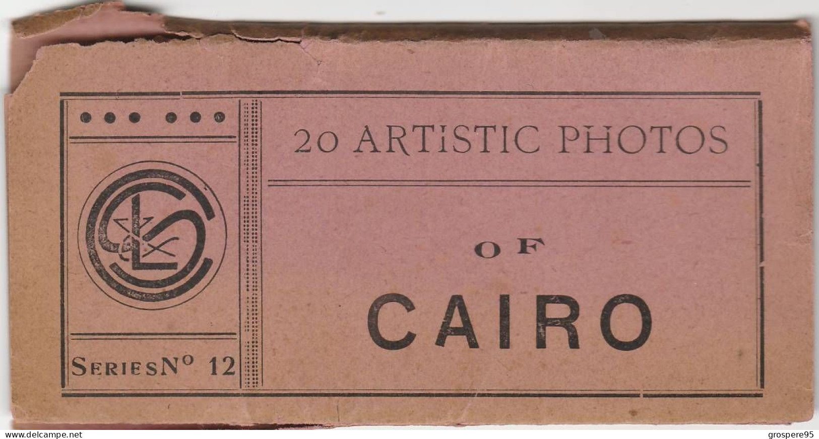 LE CAIRE 20 ARTISTIC PHOTOS OF CAIRO SERIES N°12 L SCORTZIS & Co Rue FOUAD 1er N°19 - Kairo