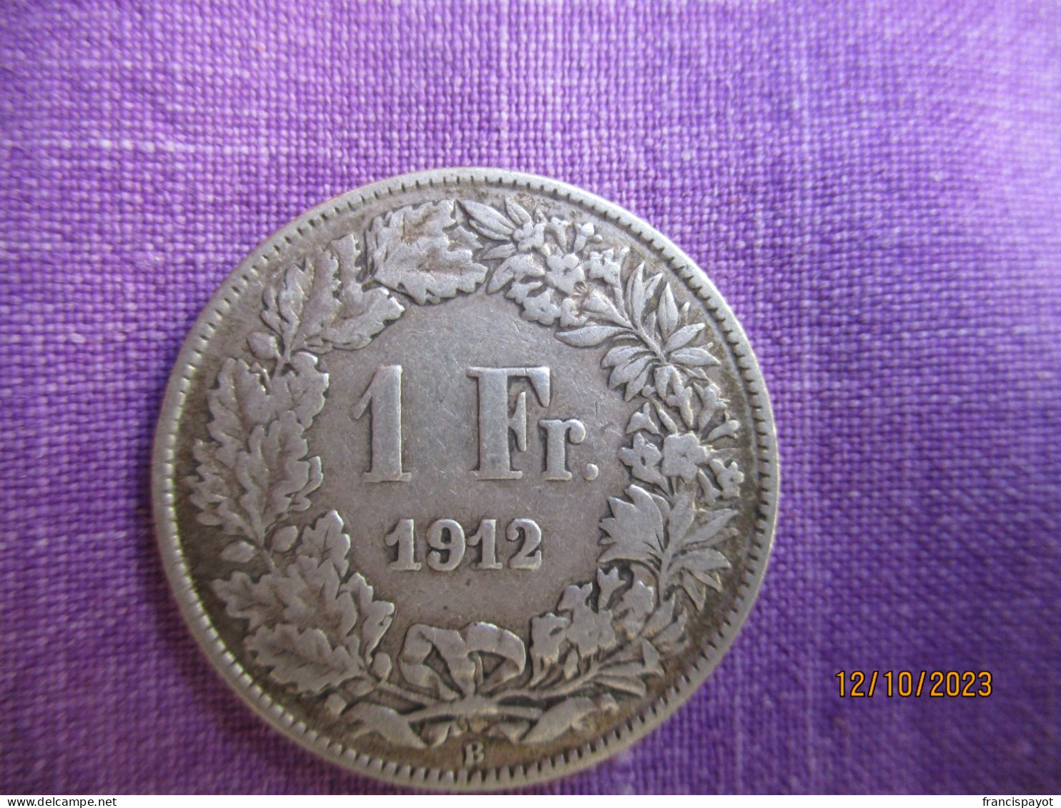 Suisse 1 Franc 1912 - Autres & Non Classés