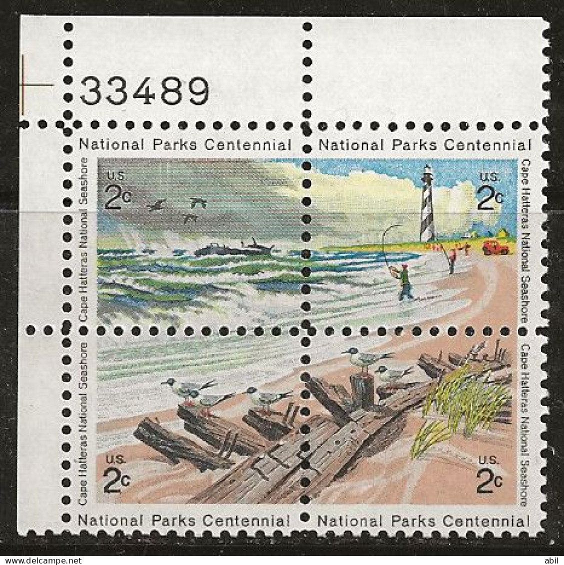 Etats-Unis 1972 N° Y&T :  948 à 951 ** - Unused Stamps