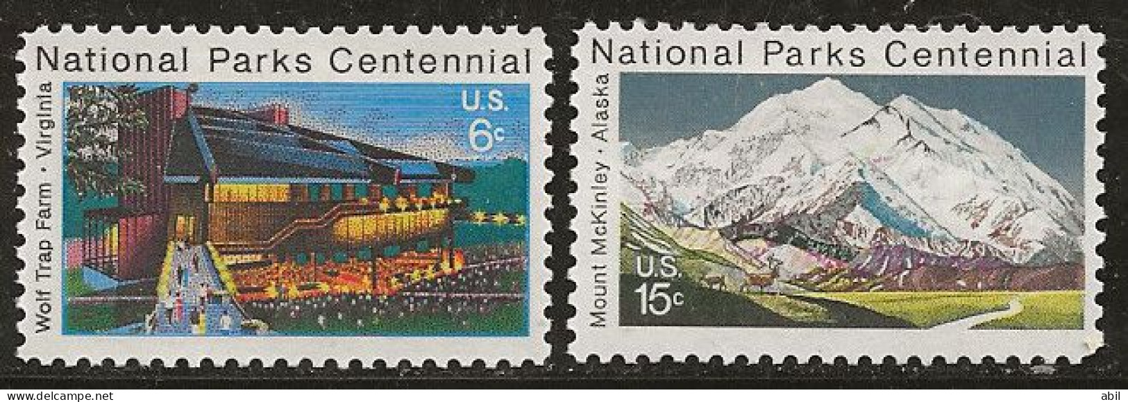 Etats-Unis 1972 N° Y&T :  953 Et 954 * - Unused Stamps