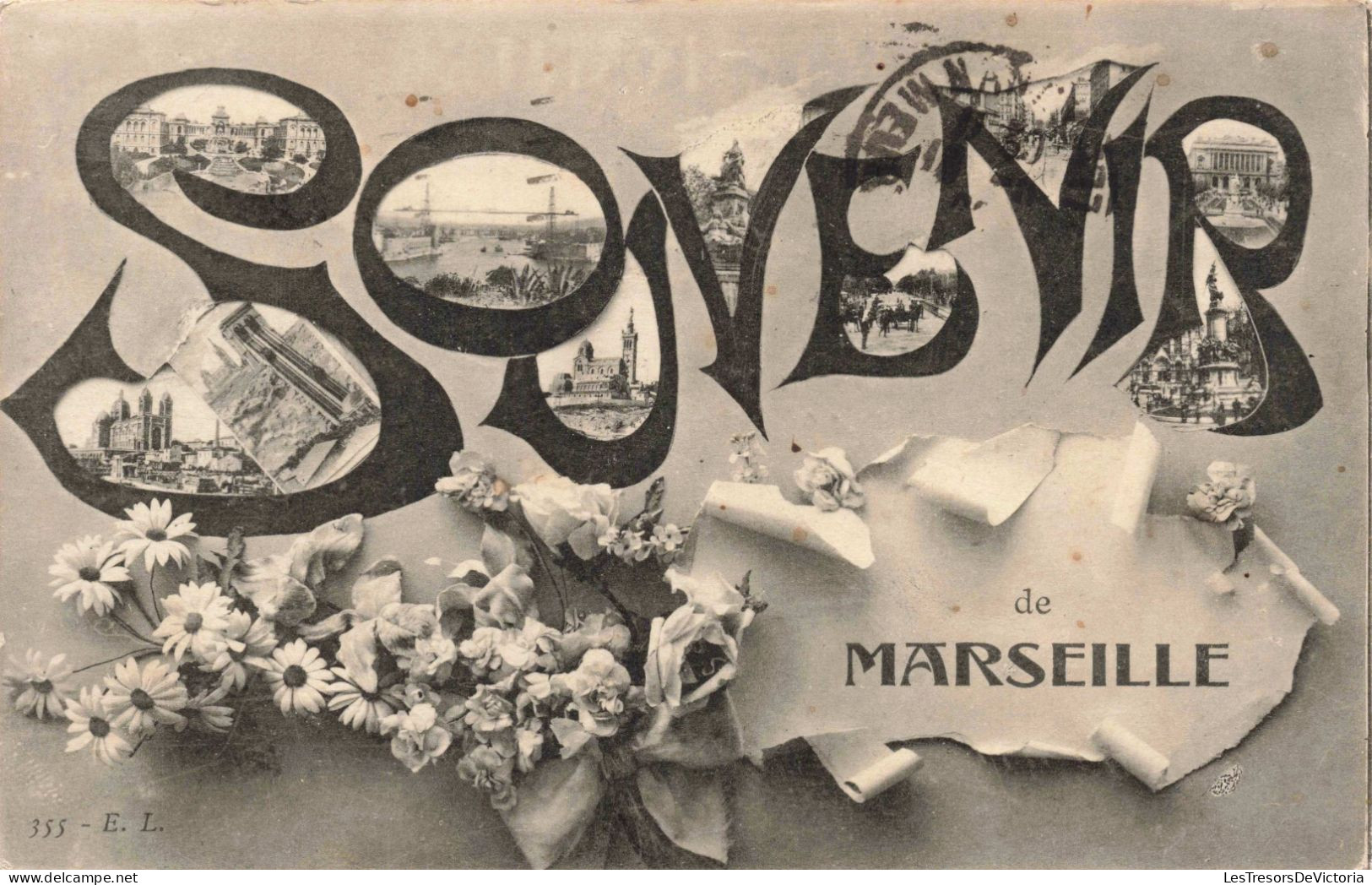 FRANCE - Marseille - Souvenir De Marseille - Carte Postale Ancienne - Sin Clasificación