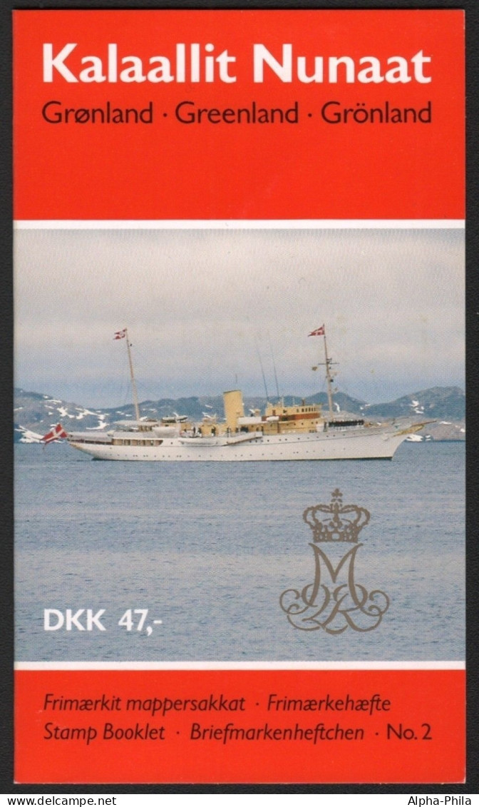 Grönland 1990 - Mi-Nr. Markenheft 2 ** - MNH - Königin Margarethe II - Carnets