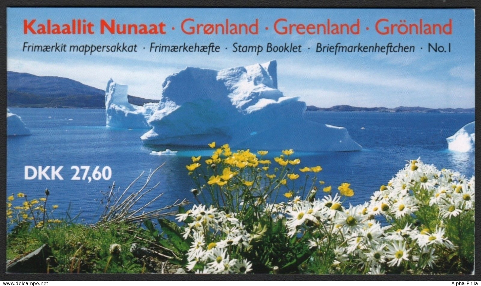 Grönland 1989 - Mi-Nr. Markenheft 1 ** - MNH - Königin Margarethe II - Postzegelboekjes