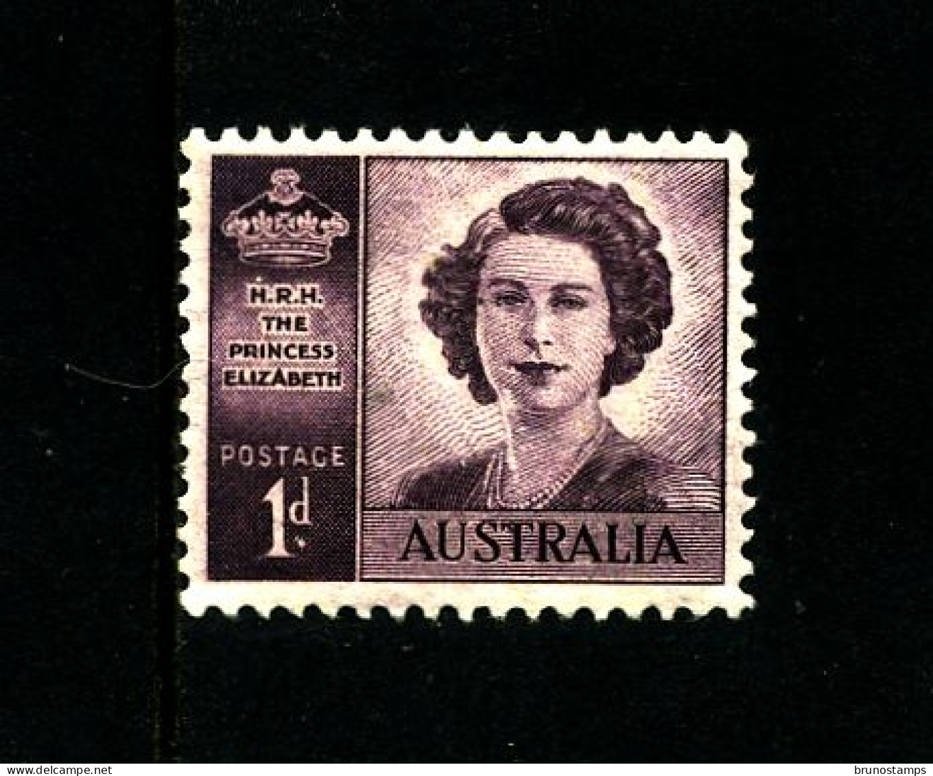 AUSTRALIA - 1947  PRINCESS  WMK  MINT   SG 222 - Ungebraucht