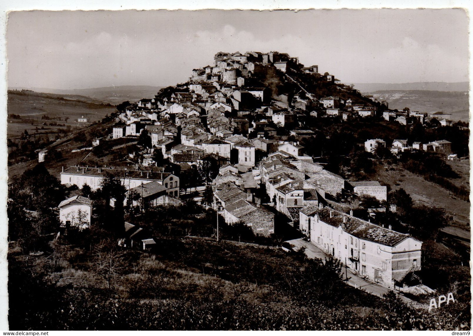 81 CORDES- Vue Générale Coté Est - Cordes