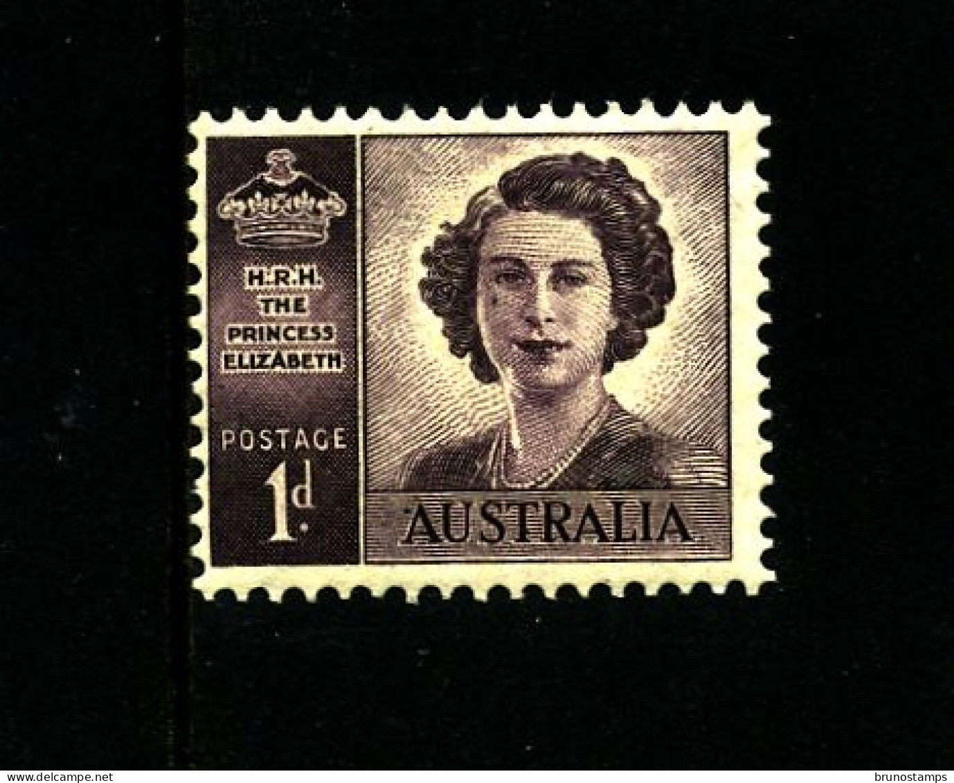 AUSTRALIA - 1948  PRINCESS NO WMK  MINT   SG 222a - Neufs