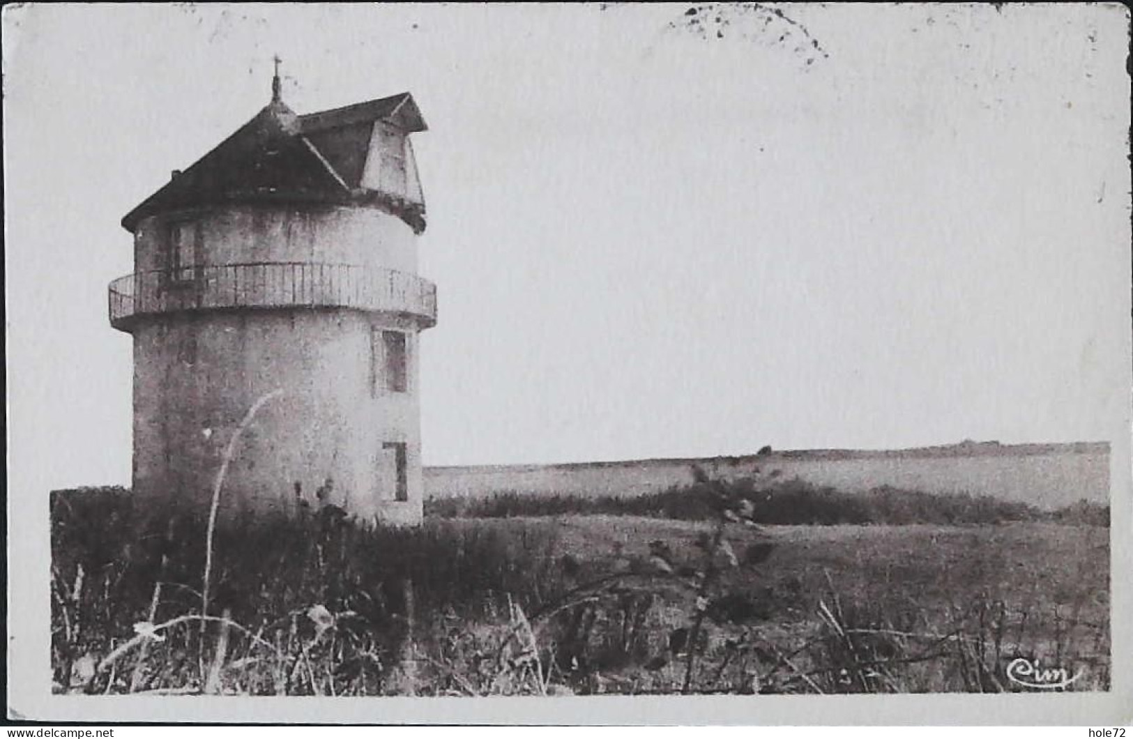 56 - Isle D'Arz (Morbihan) - Pointe De Bilhervé Et Le Vieux Moulin - Ile D'Arz