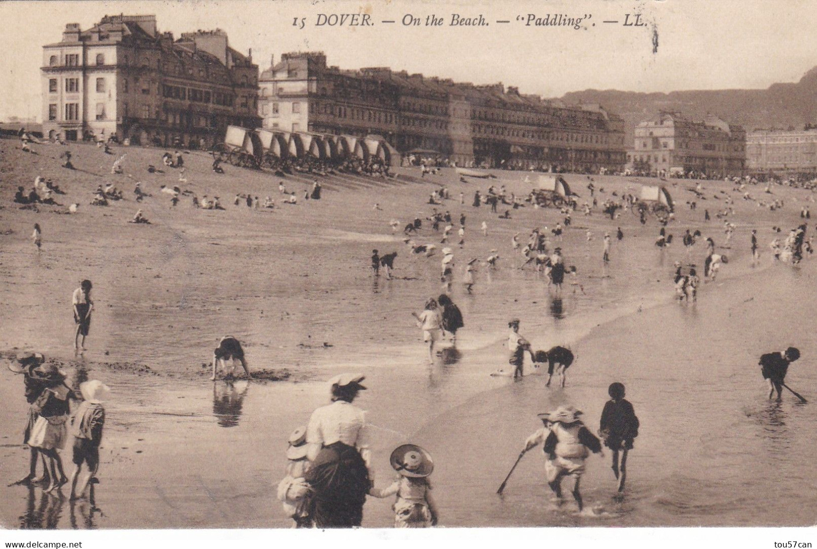 DOVER - KENT - UNITED KINGDOM - ANIMATED POSTCARD 1908. - Dover