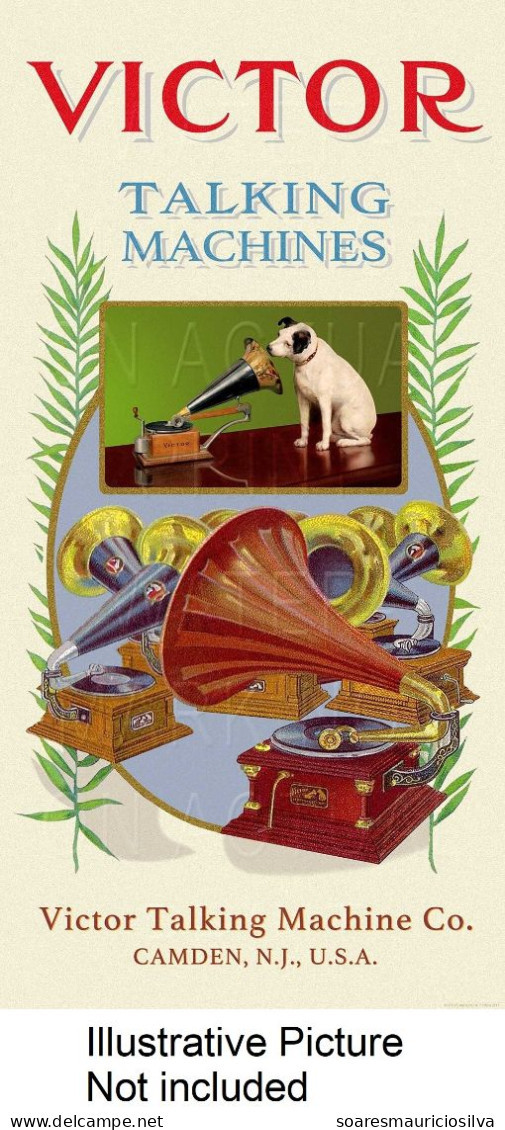 USA 1902/1919 6 Stamp With Perfin VTM/Co By Victor Talking Machine Company From Camden Lochung Perfore Music - Zähnungen (Perfins)