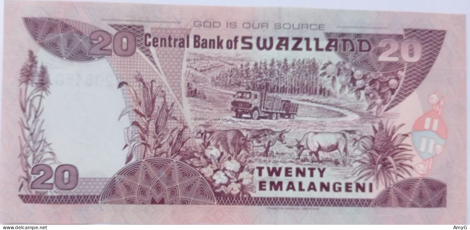 2001 Swaziland  50 Emalangeni ( UNC ) - Swasiland