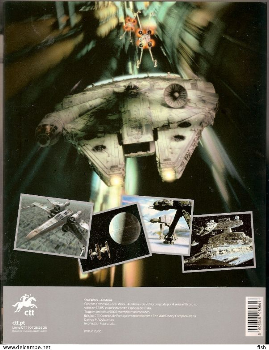 Portugal & Prestige Booklet Star Wars 2018 (3333) - Booklets