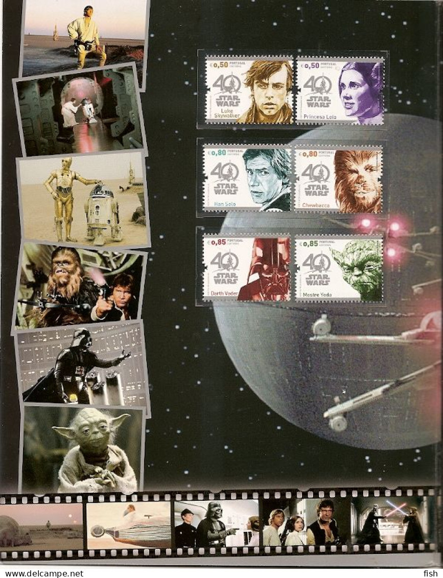 Portugal & Prestige Booklet Star Wars 2018 (3333) - Postzegelboekjes