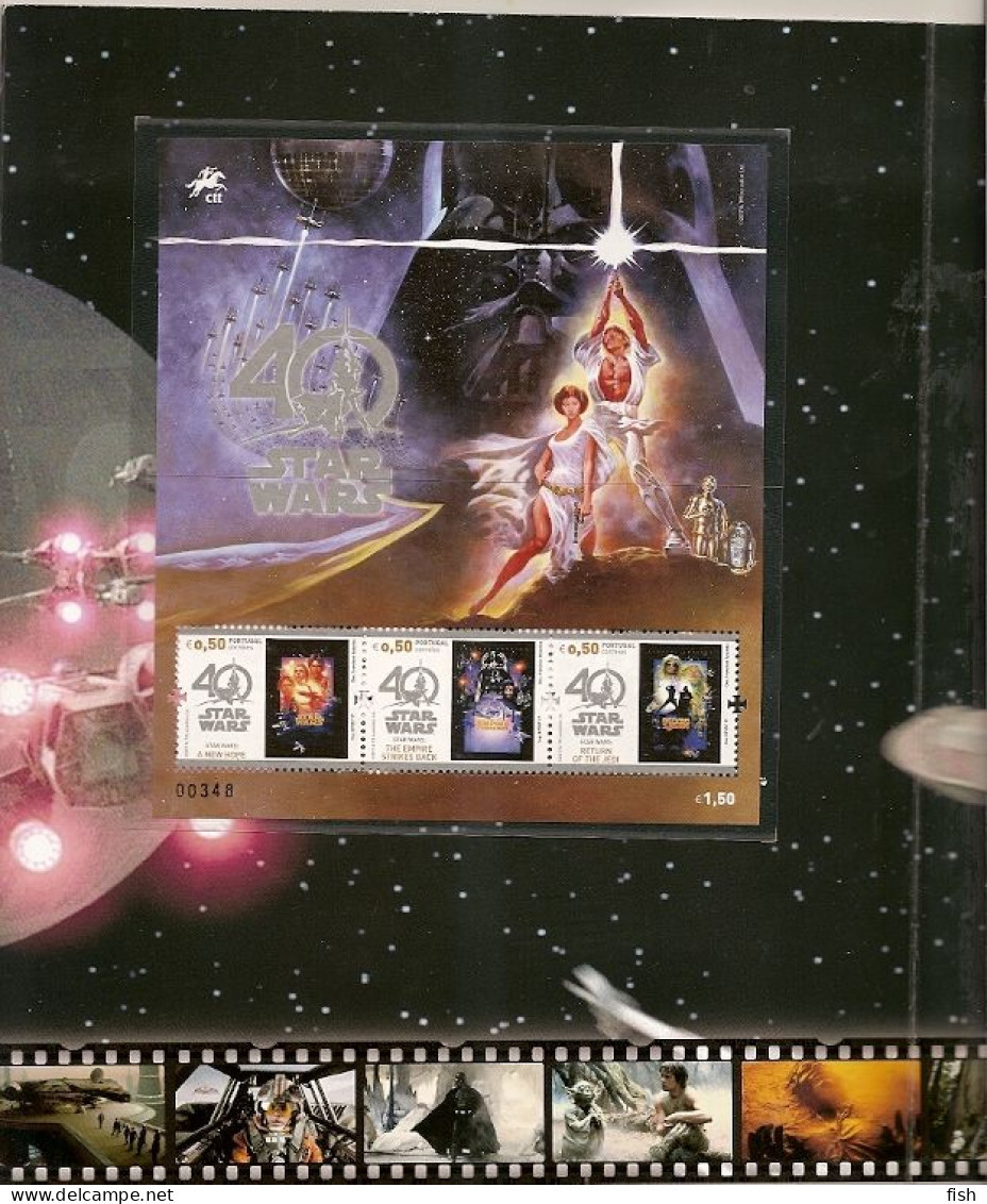 Portugal & Prestige Booklet Star Wars 2018 (3333) - Postzegelboekjes