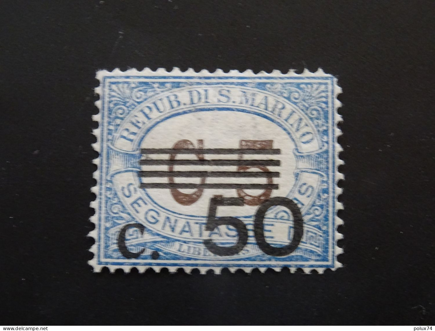 SAINT -MARIN  1940 Neuf* TAXE  Surchargé - Postage Due