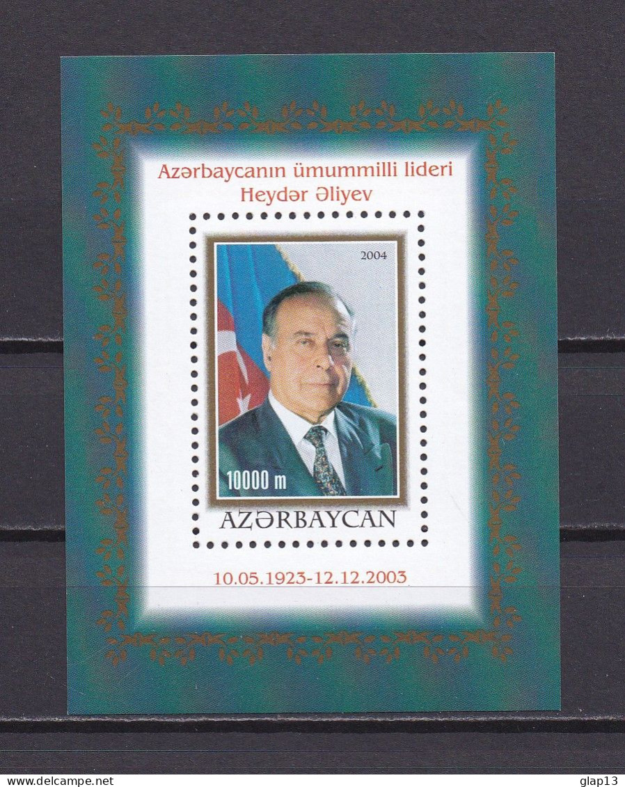 AZERBAIDJAN 2004 BLOC N°59 NEUF** PRESIDENT ALEIEV - Azerbaiyán