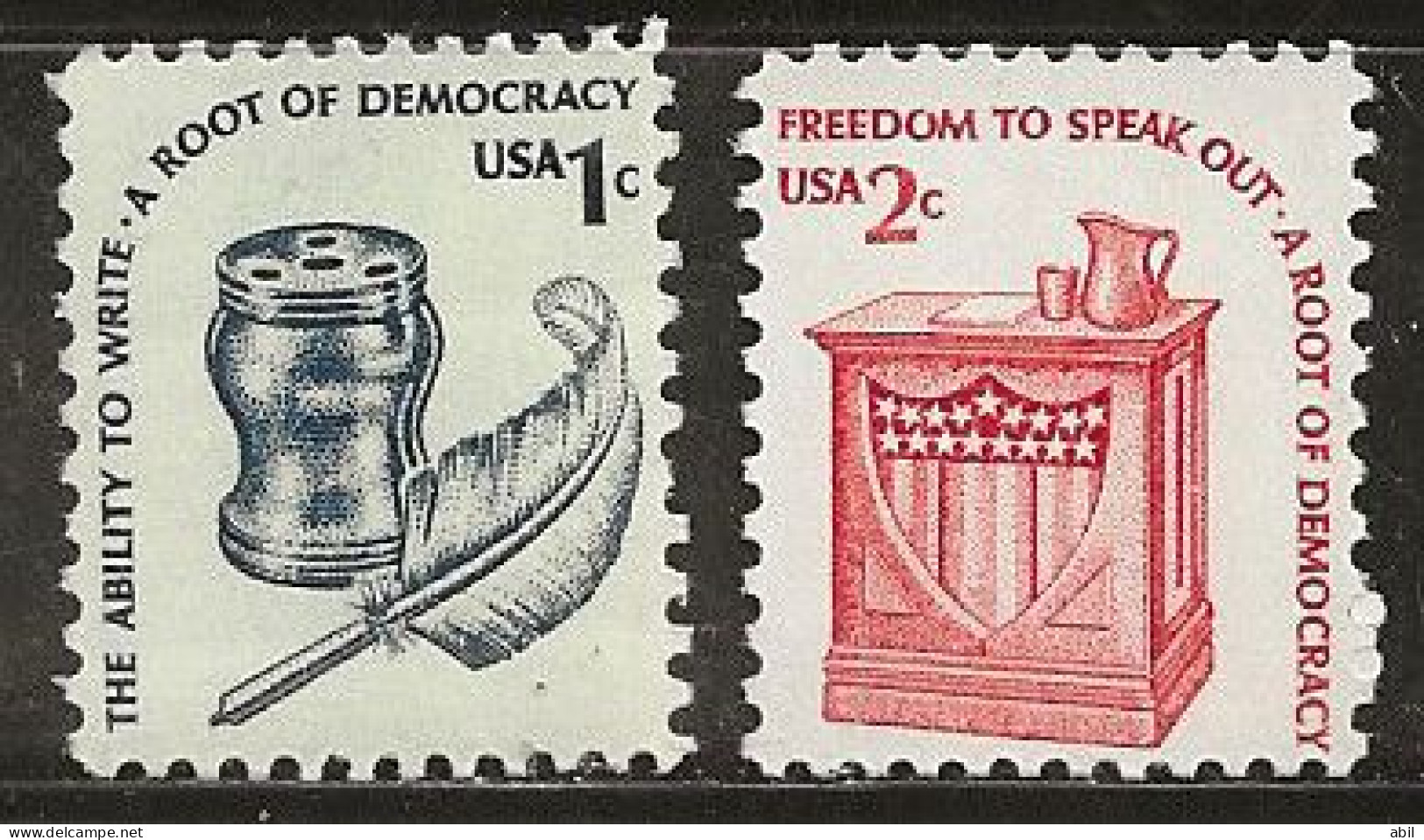 Etats-Unis 1977 N° Y&T :  1180 Et 1181 ** - Unused Stamps