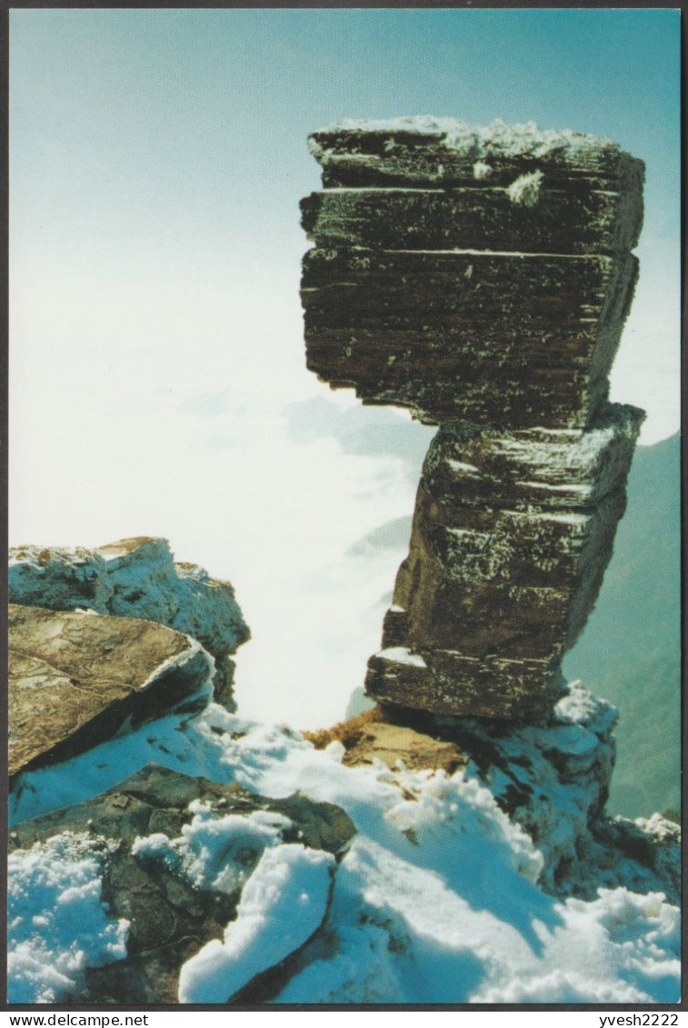 Chine 1998. Entier Postal Touristique Pour L'étranger. Montagnes - Berge