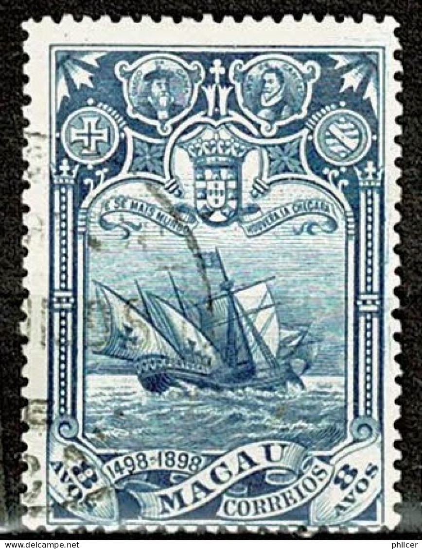 Macau, 1898, # 74, Used - Gebraucht