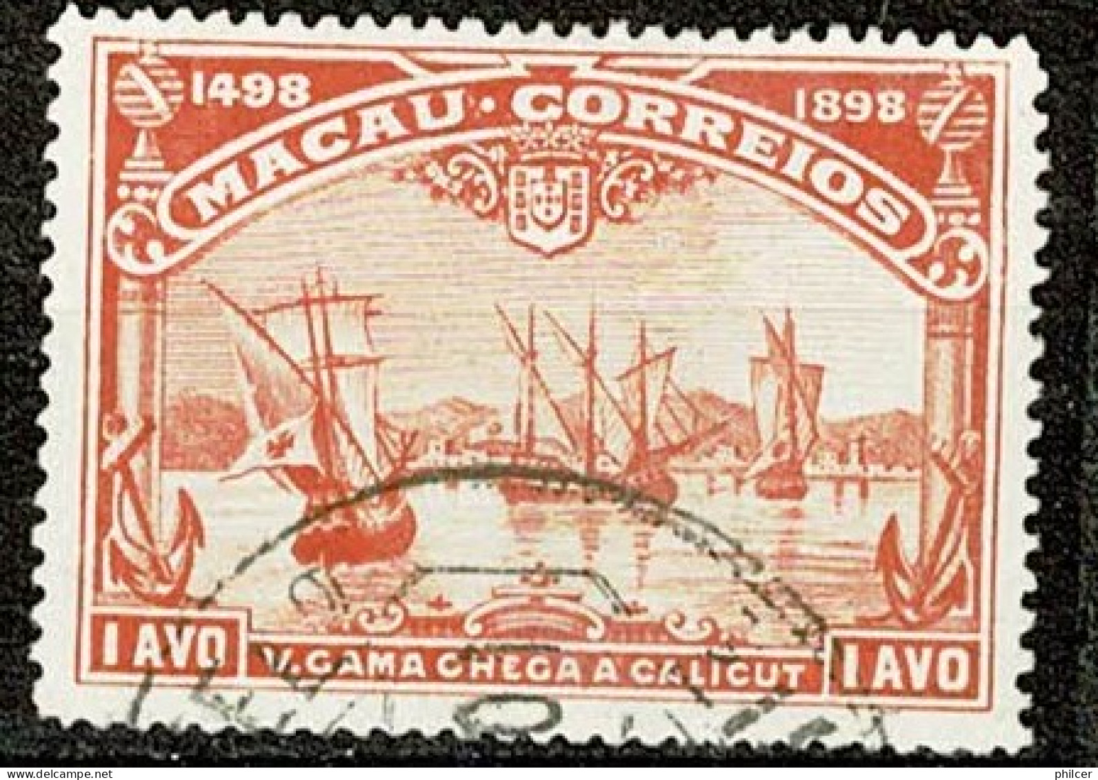 Macau, 1898, # 71, Used - Gebruikt