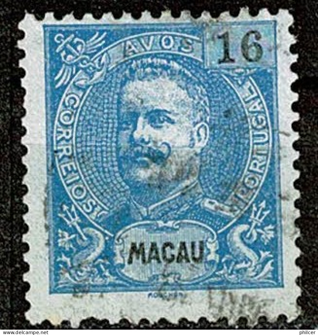 Macau, 1898, # 87, Used - Gebraucht