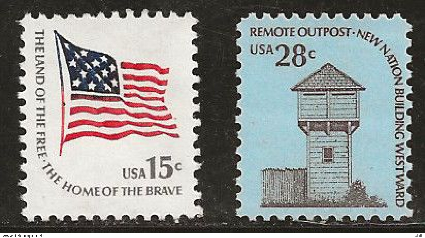 Etats-Unis 1978 N° Y&T :  1204 Et 1205 ** - Unused Stamps