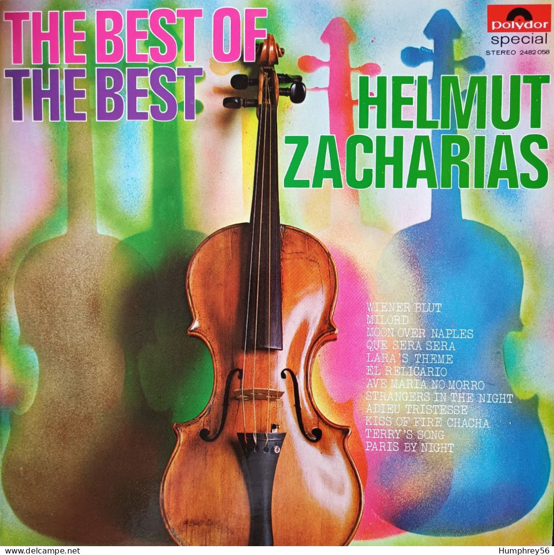 Helmut ZACHARIAS - The Best Of The Best [Jarre, Jobim, Kämpfert, Livingston, Monnot, De Oliveira Martins, Padilla, A.o.] - Compilations