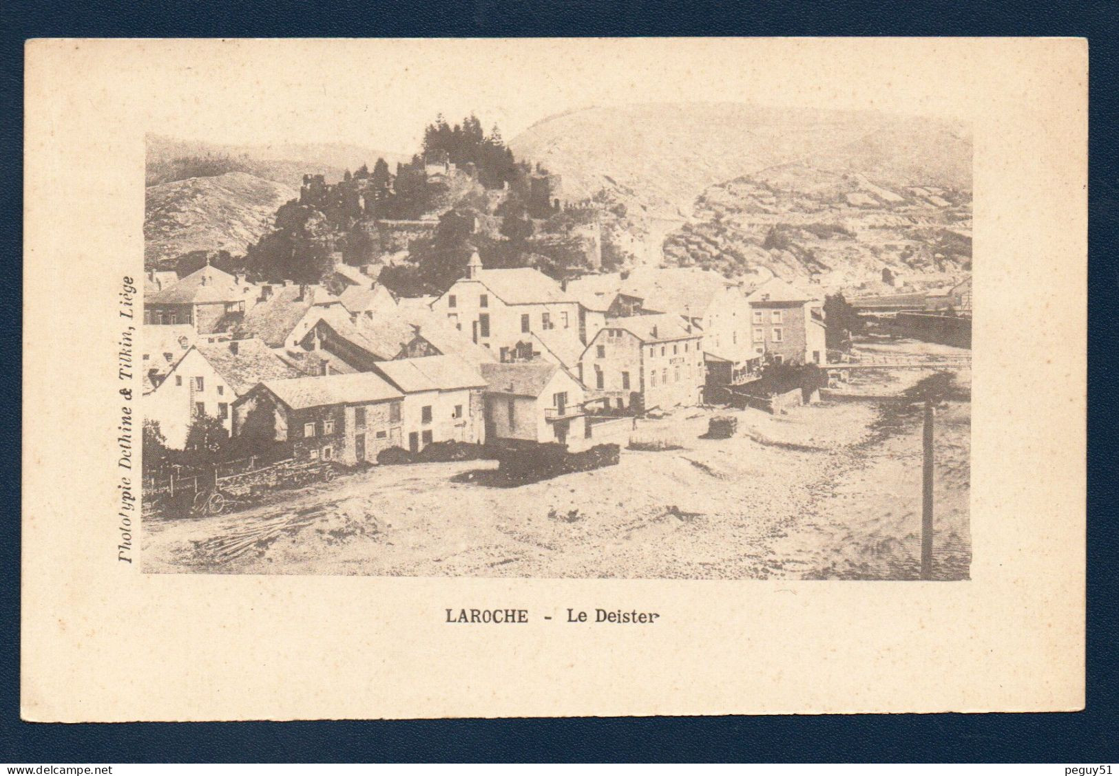 Laroche ( La - Roche -en- Ardenne). La Colline Du Deister. Ca 1900 - La-Roche-en-Ardenne