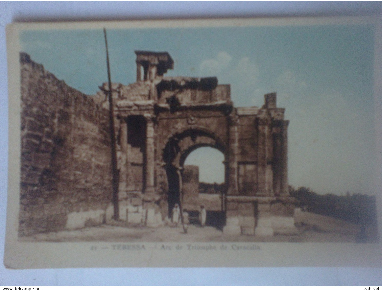 21 - Tebessa - Arc De Triumph De Caracalla - Phot. Albert Alger - Tebessa