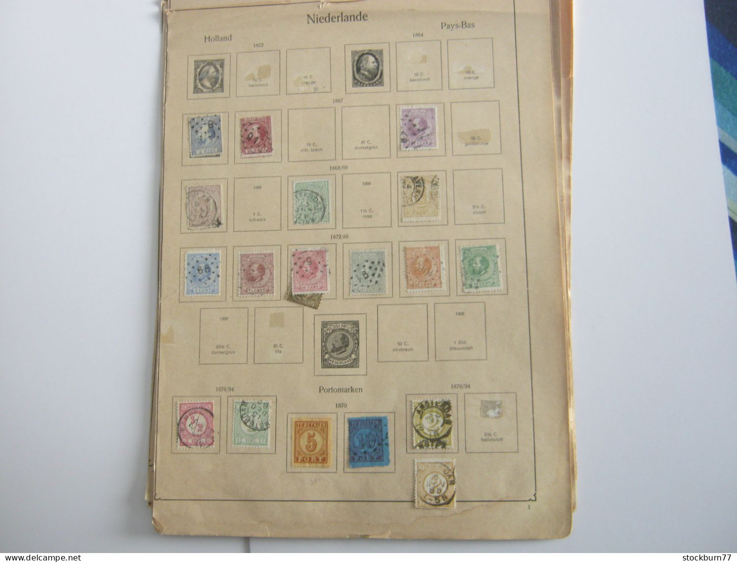 NETHERLAND , Collection From  1864 - Collections