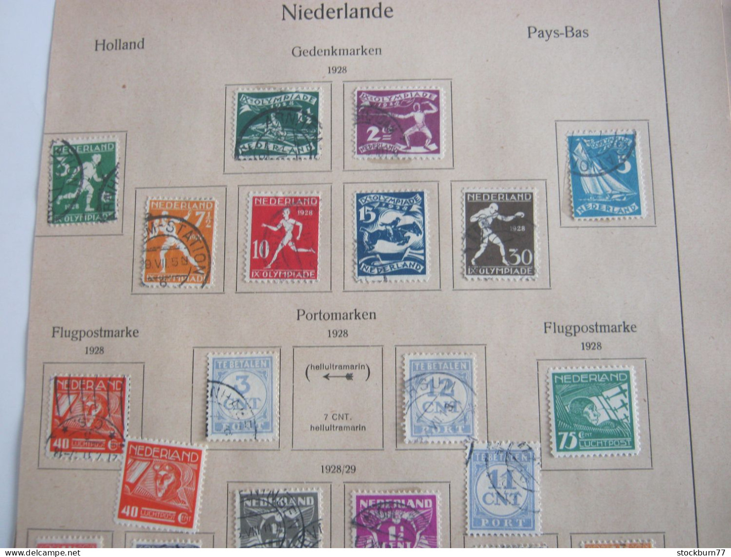 NETHERLAND , Collection from  1864