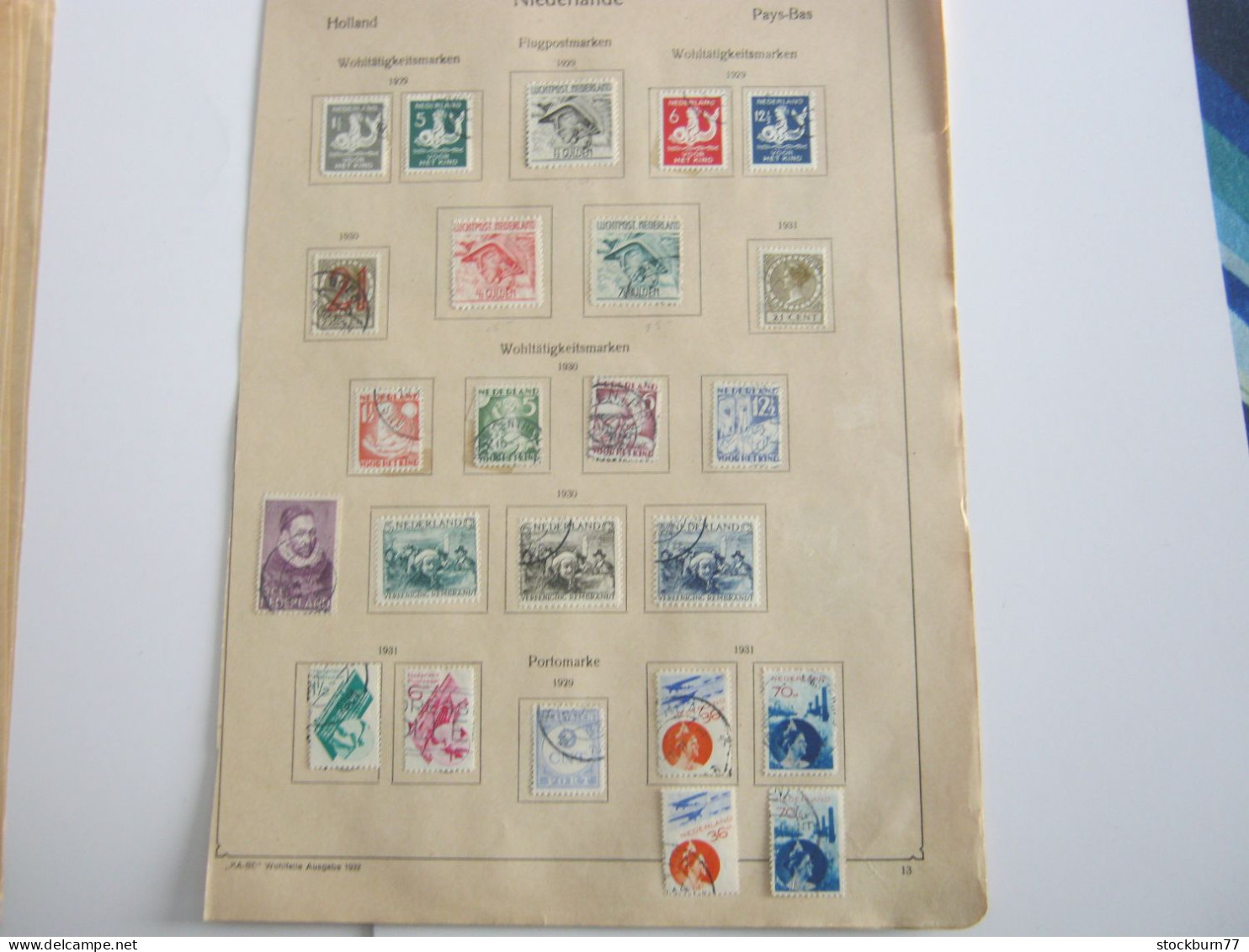 NETHERLAND , Collection from  1864