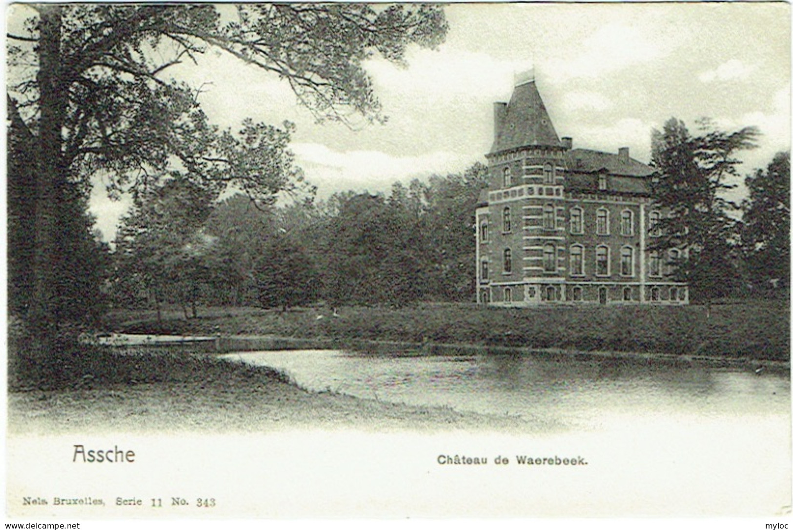 Asse/Assche. Château De Waerebeek. - Asse