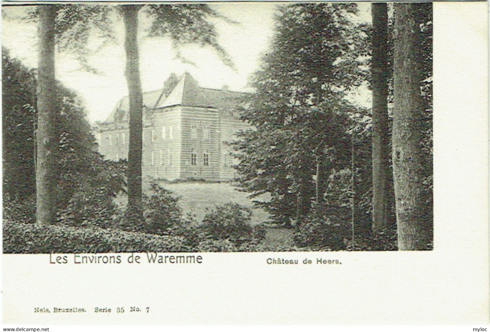 Environs De Waremme. Château De Heers. - Heers