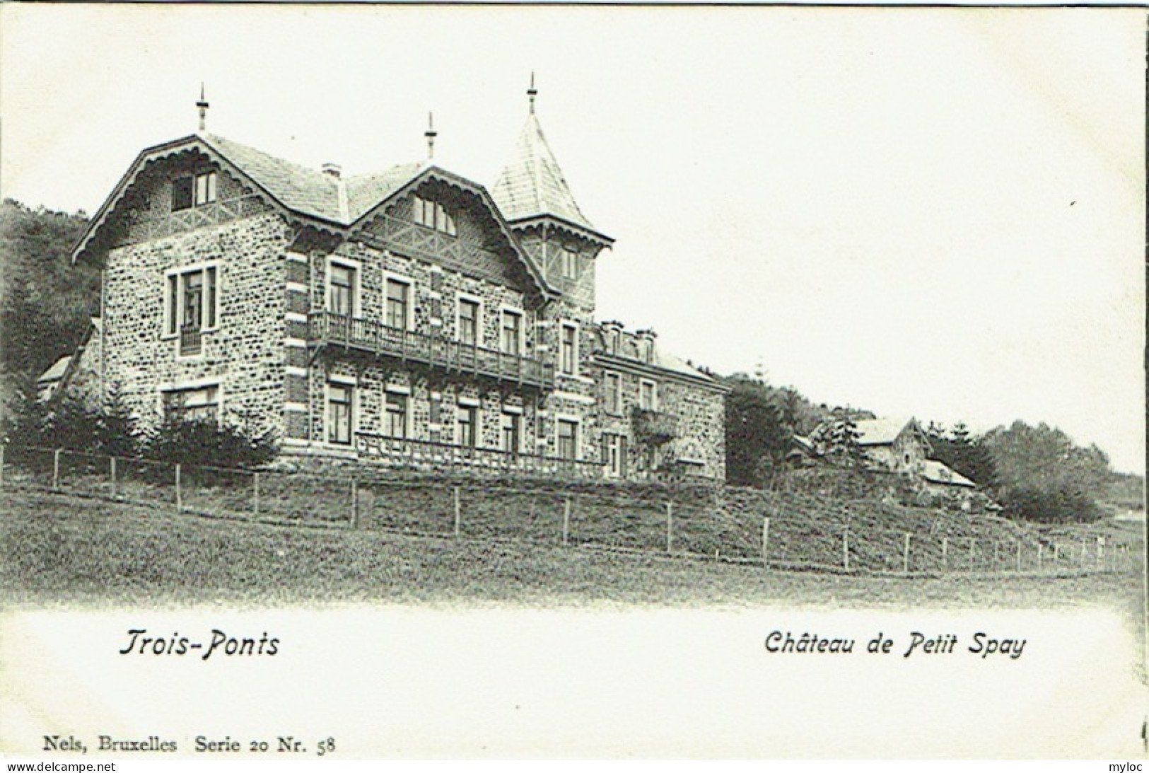 Trois-Ponts. Château De Petit Spay. - Trois-Ponts