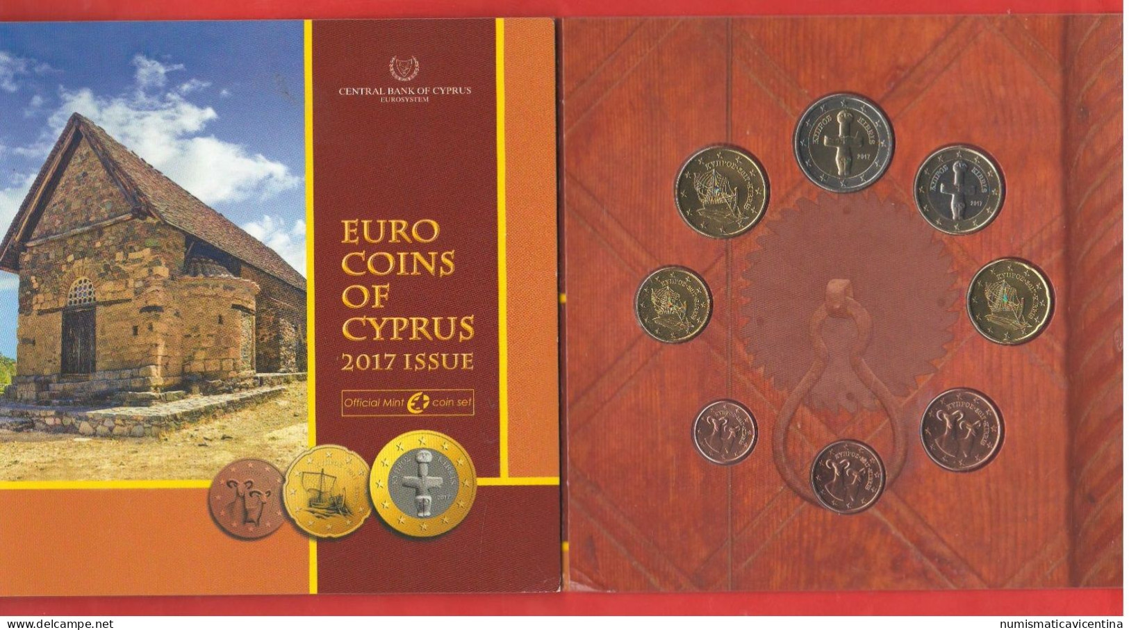 CIPRO 2017 € EURO Coin Set Chypre Zypern Cyprus - Cipro