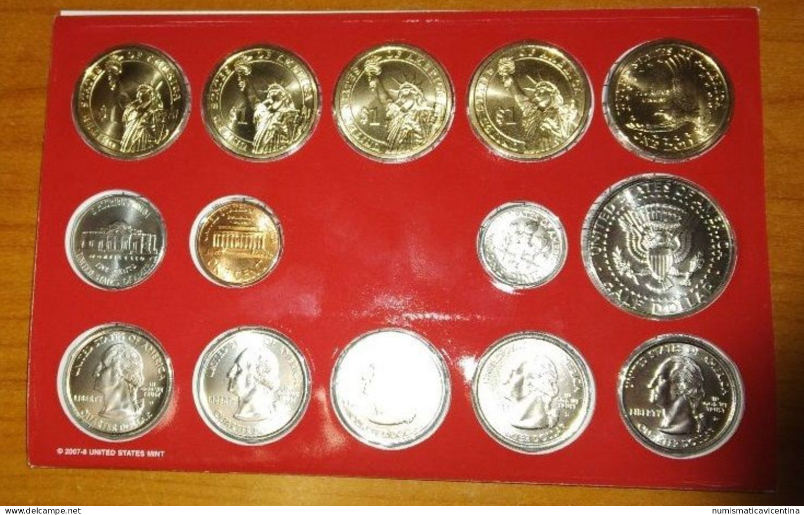 America USA 2008 Coin Set Denver Mint UNC - Münzsets