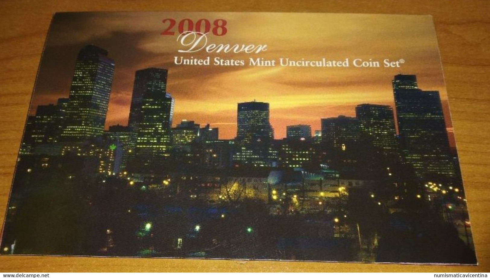 America USA 2008 Coin Set Denver Mint UNC - Mint Sets