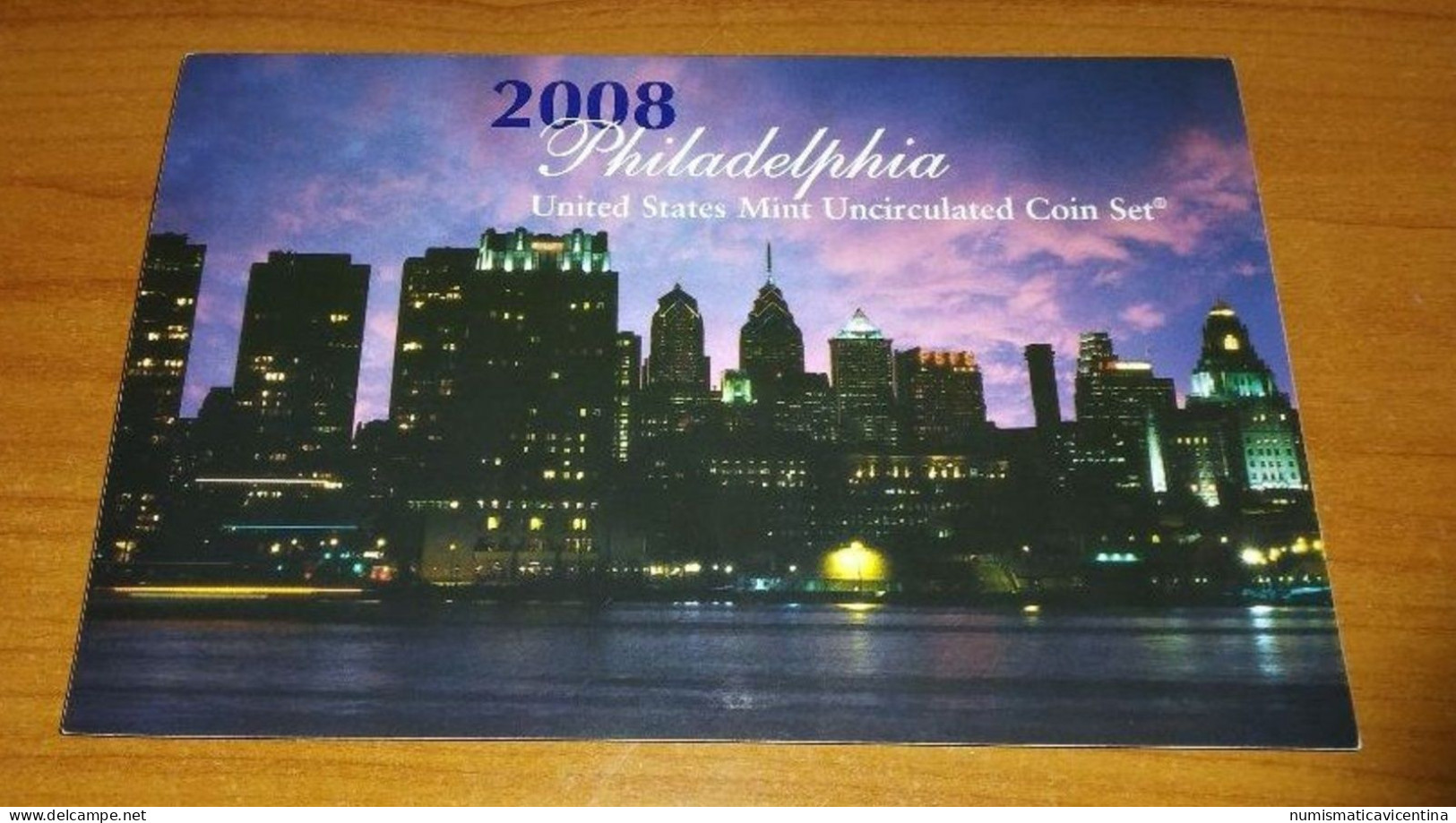 America USA 2008 Coin Set Philadelphia Mint UNC - Mint Sets